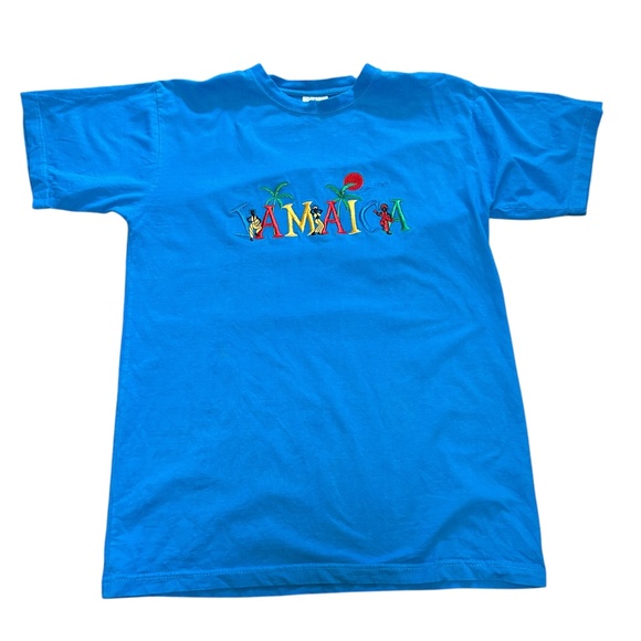 Vtg Women's Super-T’s Jamaica Travel Souvenir T Shirt Size XL. 100% cotton - Picture 1 of 6